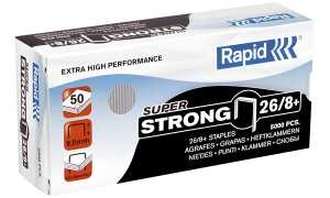 Rapid Heftklammern Super Strong 24/ 8+ galvanisiert (68860100)