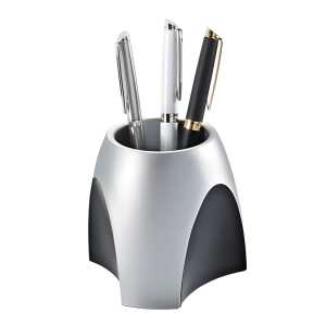 HAN DELTA Silber Edition Stifteköcher - silber