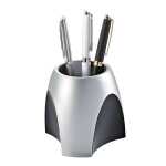 HAN DELTA Silber Edition Stifteköcher - silber