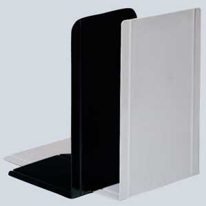 Maul Buchstütze Registraturstützen, metall 168 x 240 x 240 mm, schwarz
