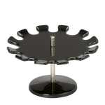 MAUL Stempelträger drehbar Metall schwarz 1 Etage 12...