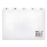 HAN Karteiregister A-Z, PP, A6 quer , grau, 25-teilig...