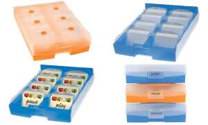 Archivbox Croco Duo grautransparent HAN 9987-693