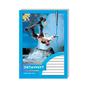 Oktavheft A6 32Bl liniert PENIG 2406