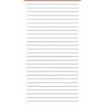 Ersatzeinlage A7 Notizen liniert BSB 02-0073 50 Blatt