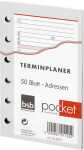 Ersatzeinlage A7 Adressen 50 Blatt BSB 02-0074 Telefon