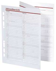 2026 Ersatzkalendarium A5 Jahresplaner BSB 02-0570
