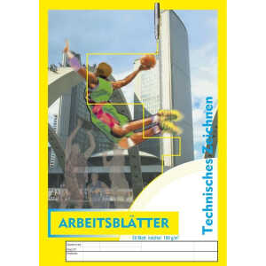 Arbeitsblock A4 100g 20BL PENIG 2114 Techn.Zeichnen 2801