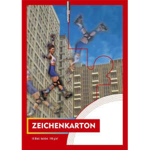 Zeichenkartonblock A4 190g PENIG 2124 10BL