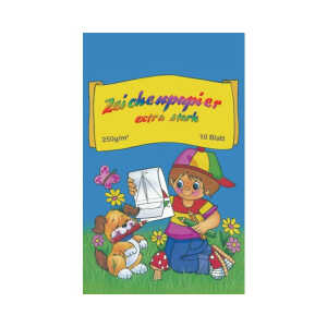 Zeichenkarton A4 250g PENIG 2260 10Bl VE=10