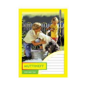 Muttiheft A6 liniert 20BL PENIG 2401 Motiv Hund