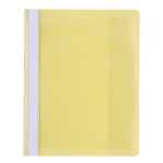 Sichthefter mit Innentasche gelb