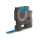 Dymo Schriftband D1 Kunststoff laminiert 7 mx12 mm Schwarz/Blau