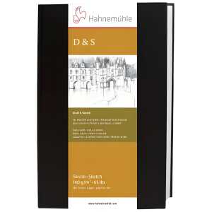 Hahnemühle Skizzenbuch D&S - A6, 140 g/qm, 62 Blatt