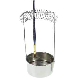 CMI Pinselwascher Aluminium Behälter Abtropfsieb