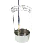 CMI Pinselwascher Aluminium Behälter Abtropfsieb