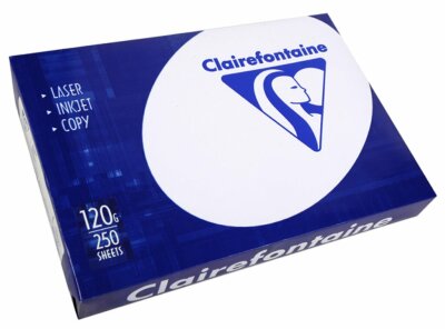 Clairefontaine Kopierpapier Clairalfa/1952C DIN A4 weiß 120 g/qm Inh.250