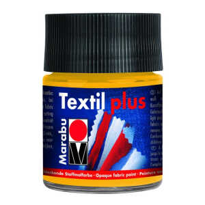 Textilfarbe Plus mittelgelb MARABU 1715 05 021 50ml