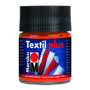Textilfarbe Plus rotorange MARABU 1715 05 023 50ml