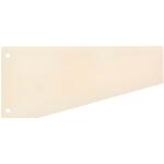 WEKRE Trennstreifen Trapez - 190 g/qm Karton, chamois,...