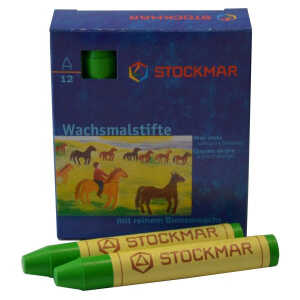 Wachsmalkreiden gelbgrün SC=12 Stück STOCKMAR 330-06