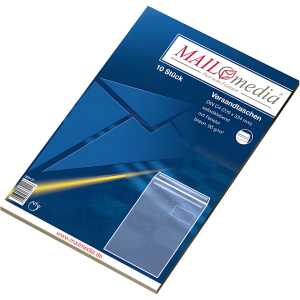 Versandtaschen - C4 , mit Fenster, sk, 90 g/qm, braun, 10 Stück