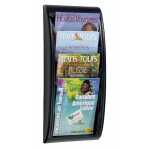 Paperflow Wand-Prospekthalter Quick Blick - A4, schwarz
