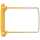 Jalema 5710000 Clip, 100er Packung, gelb/weiß