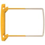 Jalema 5710200 Clip, 10er Packung, gelb