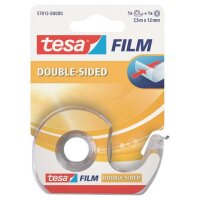 tesa Klebefilm doppelseitig - 12 mm x 7,5 m, inkl....