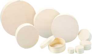 RAYHER - 6100100 - Spandose, rund, 8 cm ø, h.4,0 cm