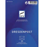 Briefumschlag C6 Dresden Post DFW DRESDNER 800200 25ST