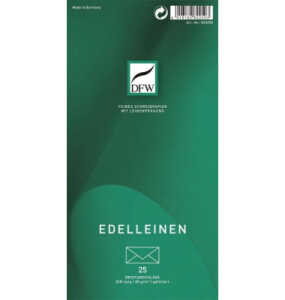 Briefumschlag DL Edelleinen DFW DRESDNER 820250 PG=25St