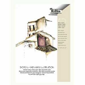 Aquarellblock Schule A4 FOLIA 8354 10BL/150g