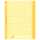 Trennblätter - A4 Überbreite, gelb, farbiger Rahmendruck, 100 Stück