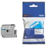 Brother M-Schriftbandkassetten, 9 mm x 8 m, schwarz auf...