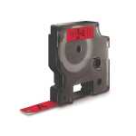 Dymo Schriftband D1 Kunststoff laminiert 7 mx12 mm...