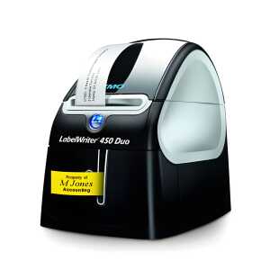 Dymo LabelWriter 450 Duo Tischetikettendrucker für LW Etiketten