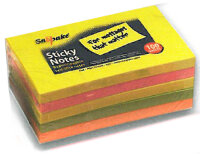 STDGRAPH Sticky Notes Klebezettel 76 x 127 mm klebt auf...