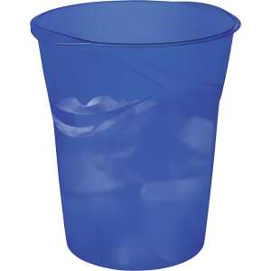 Cep Papierkorb Happy - ultramarin, Ø min/max: 290/305 / 334 mm hoch