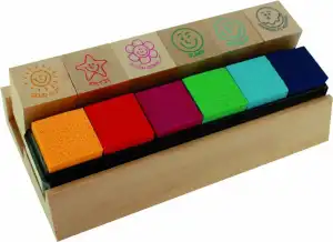 Wooden Stamps 6 Lehrerstempel 4014732411443