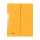 Einhakhefter A4 1/2 Vorderdeckel kfm. Helfung, gelb, Manila, 250 g/qm