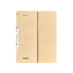 Einhakhefter A4 1/2 Vorderdeckel kfm. Heftung, chamois...