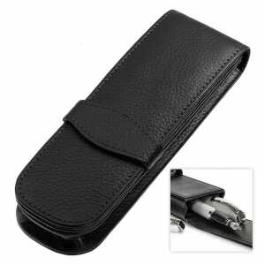 Lederetui schwarz ONLINE 90759