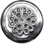 Rubinato Kalligraphie-Tintenglas 48 ml schwarz, Metall...