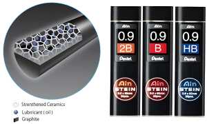 Pentel Feinmine AIN STEIN 36St Feinmine AIN STEIN 0,9mm/2B