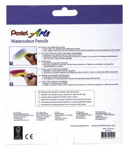 Pentel Bunststifte, wasservermalbar