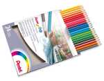 Pentel Bunststifte, wasservermalbar 24-Farben Set