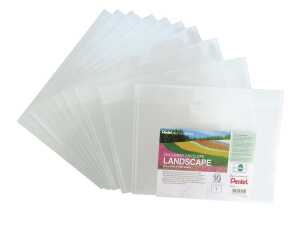 Pentel Dokumentenumschlag A4/10 St a Pack tr quer