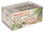 Pentel Whiteboardm. 4er Set sw, rt, bl, gn 5011433133376